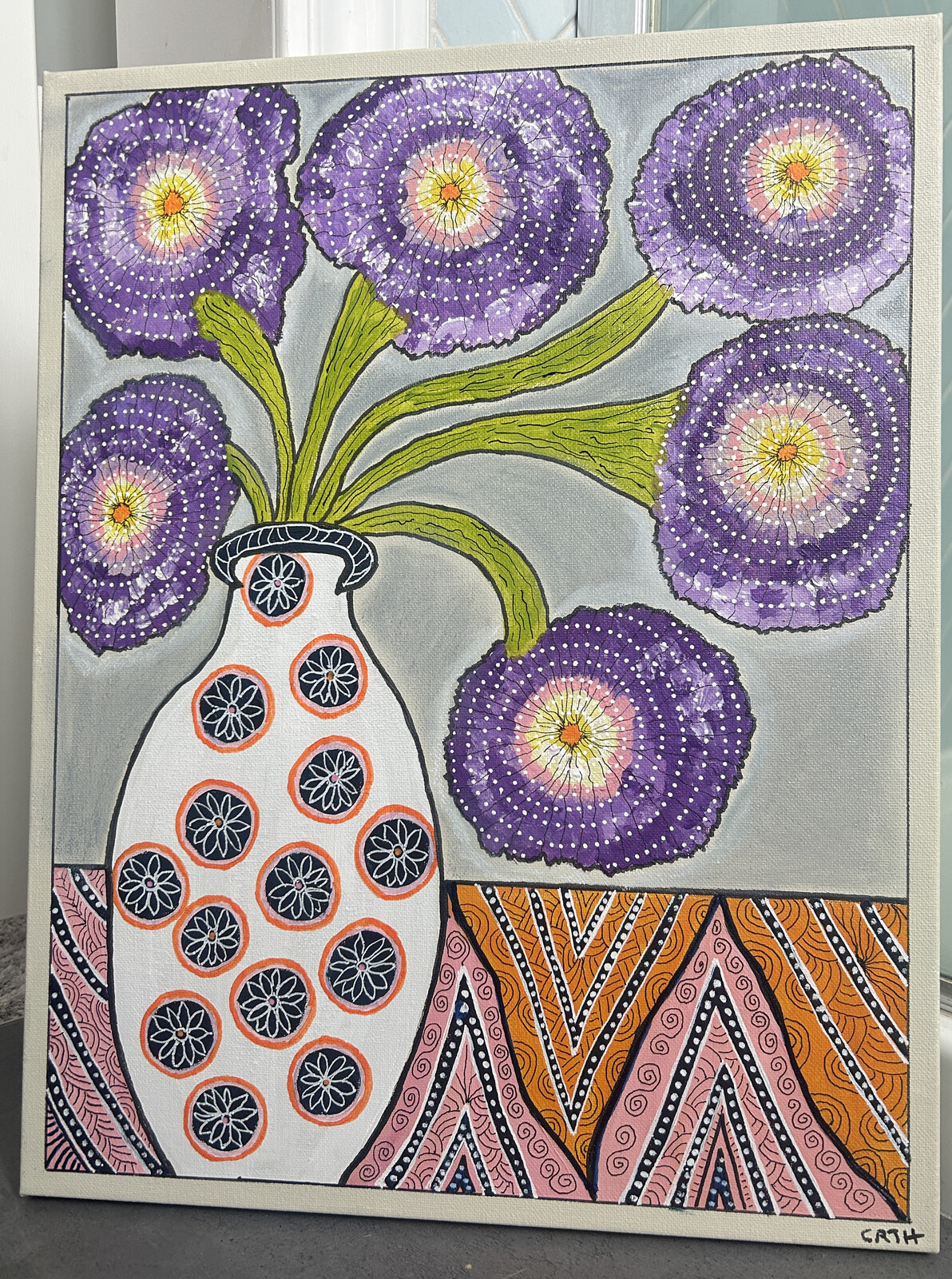 « Les pois fleuris »