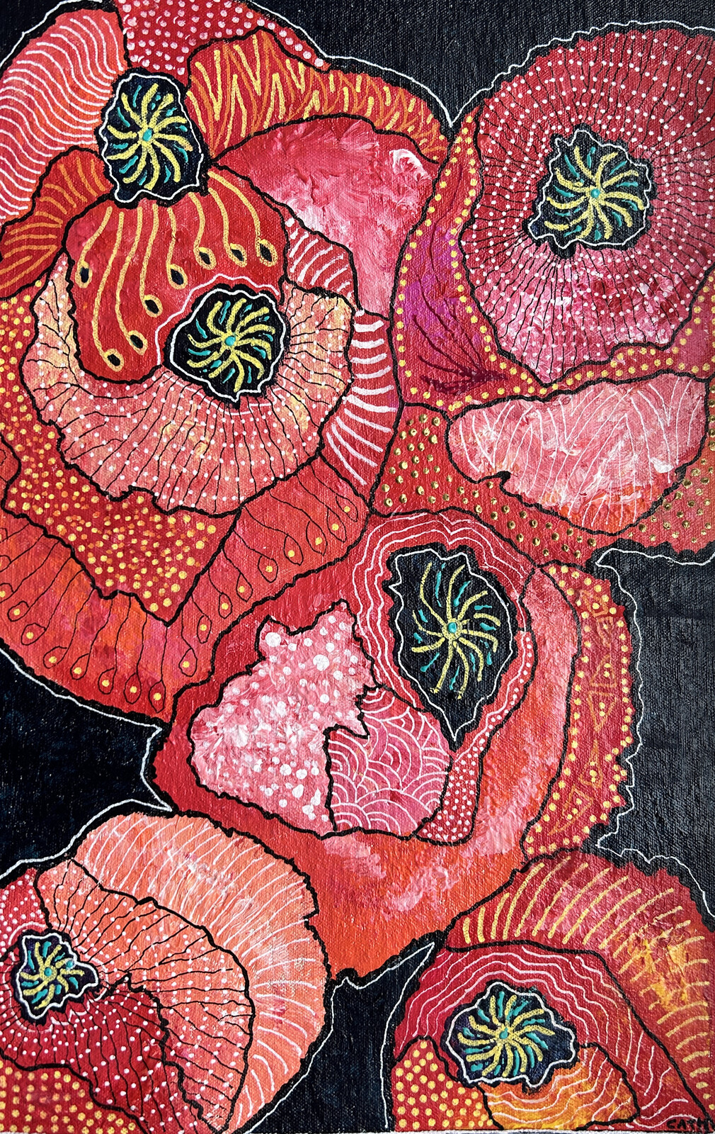 « Les coquelicots »