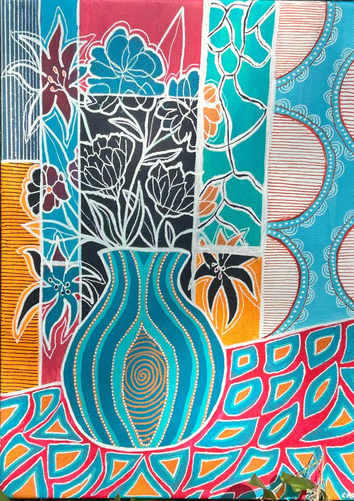 Le bouquet art-deco