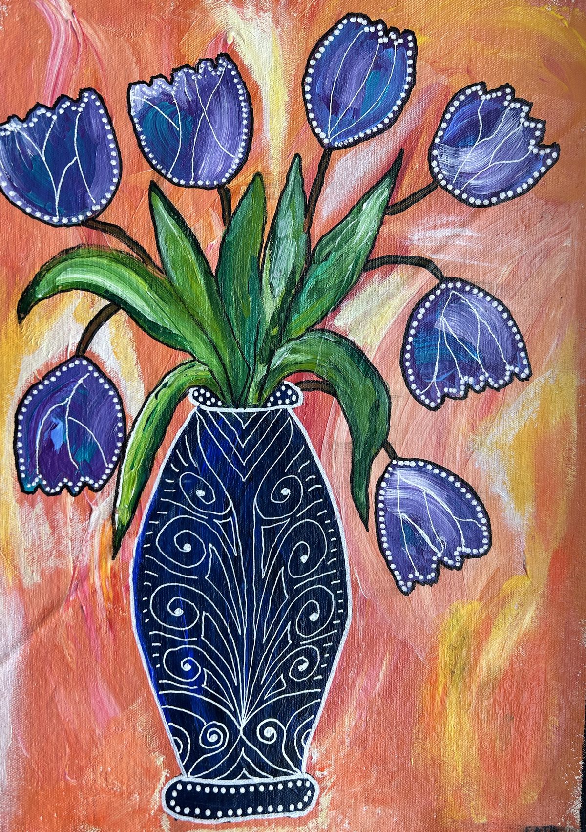 Les tulipes de Martine